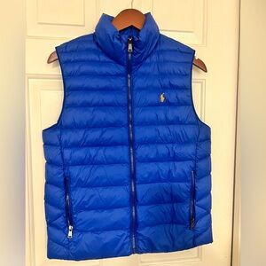 Polo Ralph Lauren Royal Blue Quilted Vest